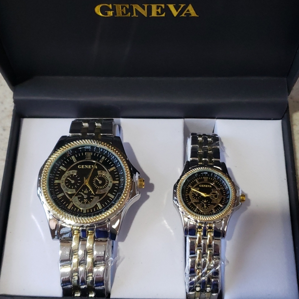 GENEVA MAN & WOMAN WATCHES